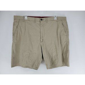 Wrangler Outdoor Shorts Men's Size 46 Tan Stretch Lightweight